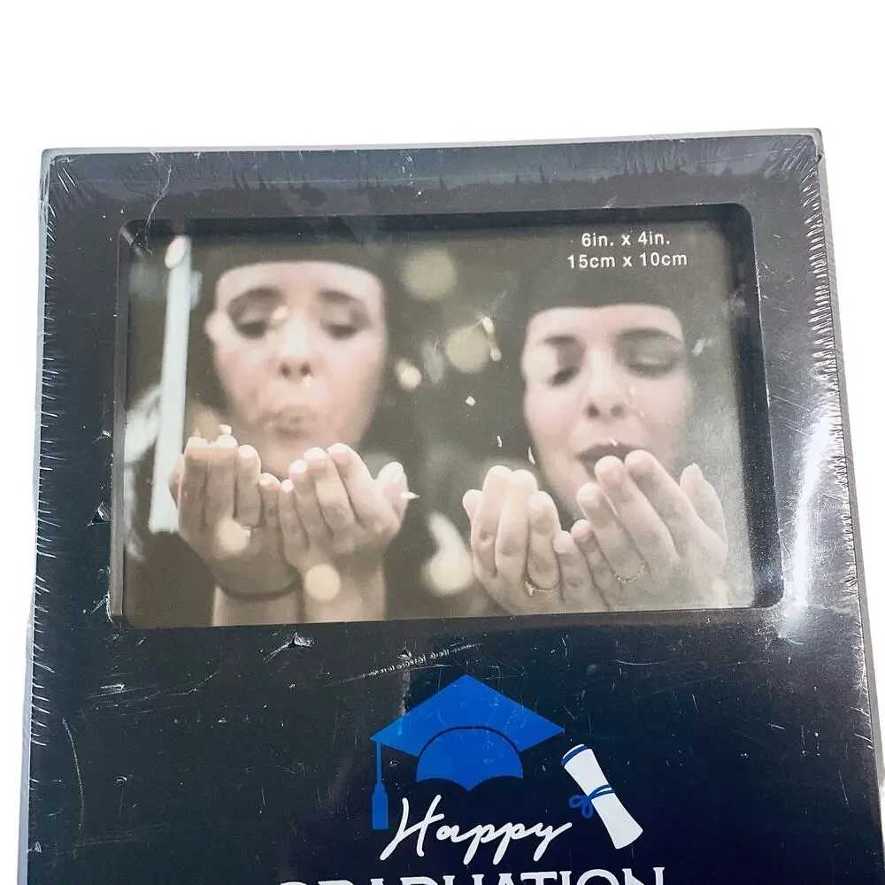Black HAPPY GRADUATION Frame
